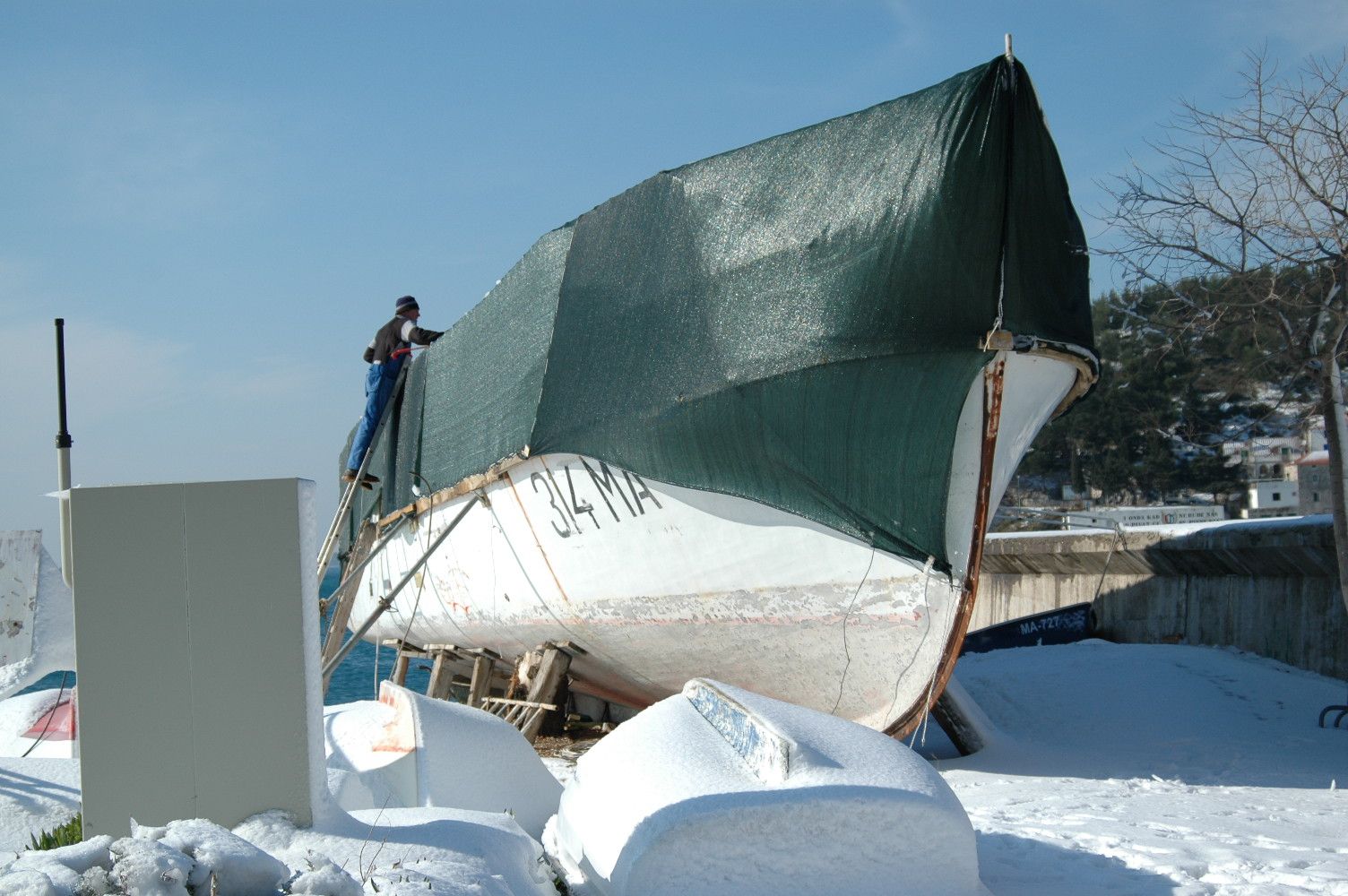 Boat maintenance