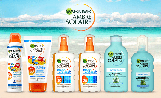 sun care garnier