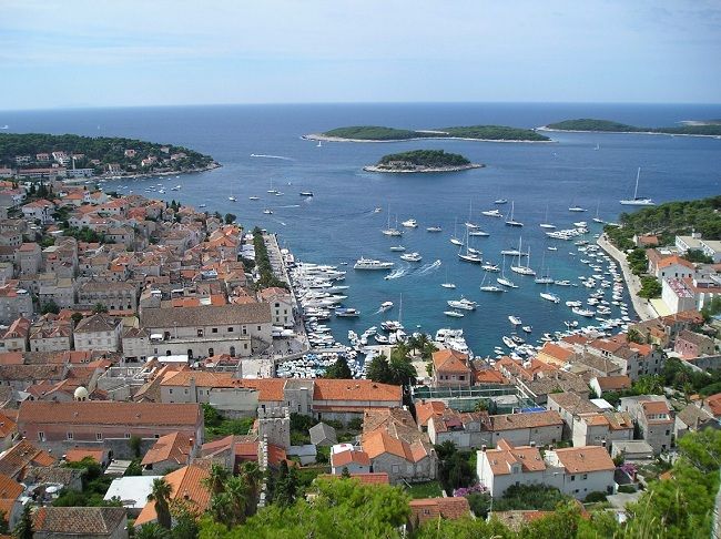 hvar fortress view