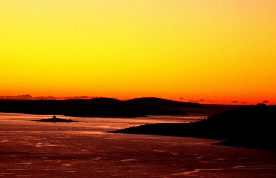 Pokojni Dol sunset on Hvar