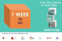 Work. Place. Culture. Dubrovnik Conference Next Week: Full Programme
