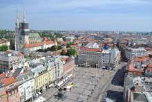 Croatian Unions Stage Protest Performance to Mark Workers' Day
