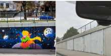 Screenshot of a Facebook post by Igor Vihnanek, a city resident and one of the earliest commentators on the mural's removal
