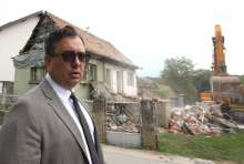 Demolition of Private Houses Damaged by Zagreb Earthquake Starts