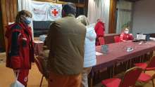 Croatian Red Cross Receives First Ukrainian Refugees