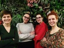 The initiators of the Croatian donor community Čarolija darivanja: Silvia, Sanja, Marina and Mirta