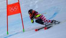 Croatia's Zrinka Ljutić Debuts at 2022 Winter Olympics, Takes 28th in Giant Slalom