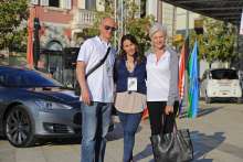 That Time Elon Musk's Mum Maye Came on the Nikola Tesla EV Rally in Croatia