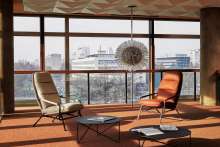 Kontrapunkt armchair by Prostoria: homage to Zagreb's Modernist architecture heritage