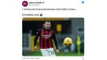 Ante Rebic Scores Two Goals in 69 Seconds, Praises Ibrahimovic