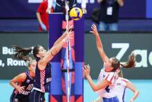 EuroVolley 2021: Croatia Beats Slovakia, Continues Winning Streak in Zadar!