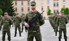 Croatian Army Company Sent to KFOR