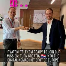 Connecting Croatian Bubbles of Positivity for Digital Nomads and Beyond