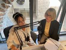 Marlee McCormick interviewing Deputy Mayor of Dubrovnik, Jelka Tepsic, live on her Dallas radio show