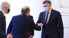Croatian PM Meets With British Defence Secretary