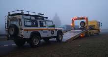 Nova Gradiska Vandals attack HGSS Mountain Rescue earthquake aid vehicle