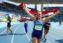 Sandra Perković in 2nd Place of Diamond League Second Round