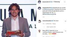 Luka Modrić Wins Marca Leyenda Award for Outstanding Career in Spain