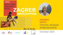 Meet Andrae Smith,  Zagreb Digital Nomad Ambassador for October