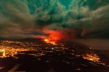 Sulfur Dioxide Cloud from Volcano Eruption in La Palma Reaches Croatia This Morning