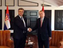 Croatian Prime Minister Andrej Plenković met with Turkish President Tayyip Erdogan on Thursday
