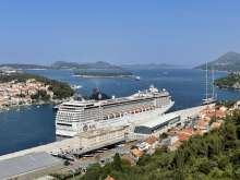 First Big Dubrovnik Cruise Ship Arrives after Pandemic Break