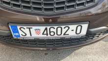 Croatian Bureaucracy, a Love Story: 1. The Car Licence Plate