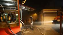 Split Firefighters Spent the Night Putting Out Fires Caused by Pyrotechnics