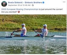 Sinkovic Brothers Win Silver at European Rowing Championships in Poznan