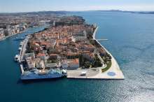 Zadar is home to one of two businesses which accept 