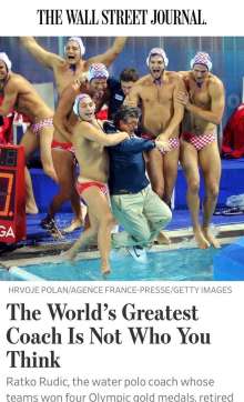 The Wall Street Journal Calls Ratko Rudic Best Coach in World