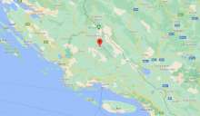 3.4-Magnitude Tremor Registered in Vrlika, Dalmatian Hinterland