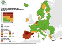 Croatian Coast No Longer Green on ECDC Corona Map!