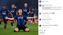 Inter Milan's Croatian Sensation: Ivan Perišić Scores Two Goals for Coppa Italia Title!
