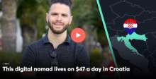 Croatian Digital Nomad Lifestyle Trending #1 on CNBC News