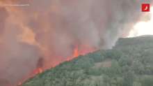 Fire in Slovenia Causing Thick Smoke in Istria, Croatia