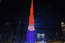 Croatian-Colored Burj Khalifa Lights Up Expo 2020 Dubai