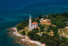 Savudrija Lighthouse / 200 Years of Croatian Lighthouses on the Exhibition in Biograd na Moru