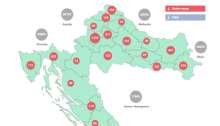 Croatia Registers 720 New COVID Cases, 16 Deaths