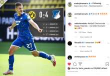 Andrej Kramaric Makes Hoffenheim History, Receives Praise from International Media
