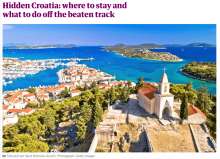 The Guardian Features Hidden Croatia: Where to Visit Off the Beaten Track