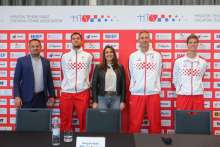 Croatia Davis Cup Team without Borna Ćorić, First Match against Australia