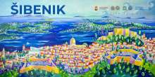 New Šibenik Panorama Oil Painting by Local Artist Welcomes Guests (PHOTO)