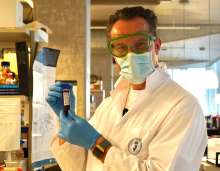 Igor Stagljar at the Stagljar Lab - Toronto, Canada