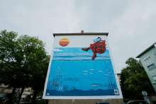 Give Fish a Chance: Smog-Eating Augmented Reality Mural in Zagreb Revealed