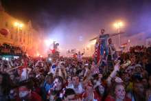 Zagreb Advent on Hold, Jelacic Square to Host Croatia Argentina Watch Party