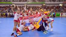 Croatia Women's Handball Team Tops Serbia for Mediterranean Games Final!