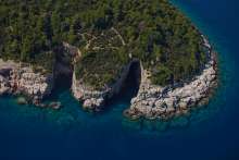 Totems and Sensory Technology Put into Function on Lokrum Island