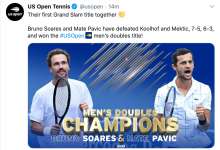 Mate Pavic Wins US Open Doubles Title against Nikola Mektic!