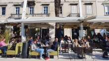 PHOTOS: Cafe Terraces Reopen in Split After Three Months